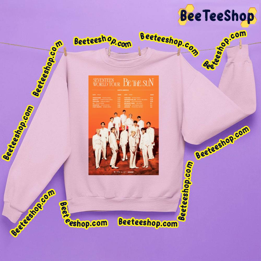 Seventeen World Tour Be The Sun Dates Trending Unisex Sweatshirt