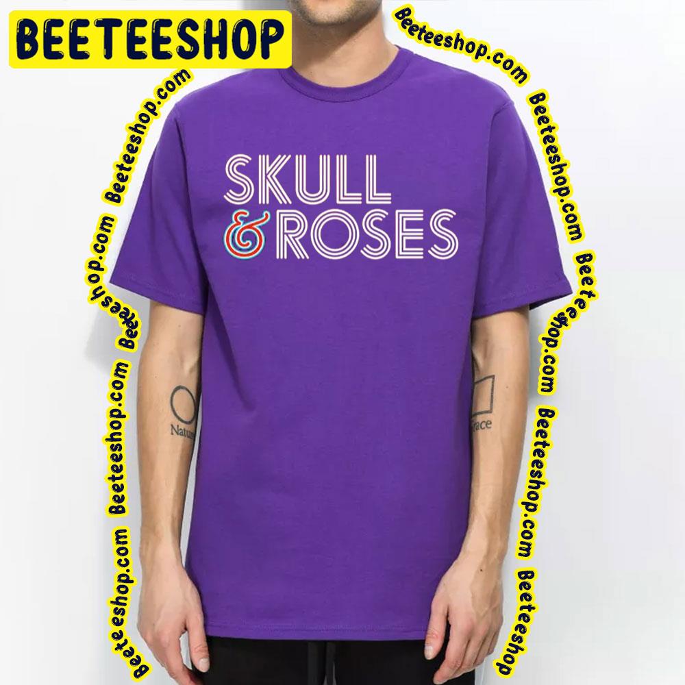 Skull & Roses Logo Trending Unisex T-Shirt