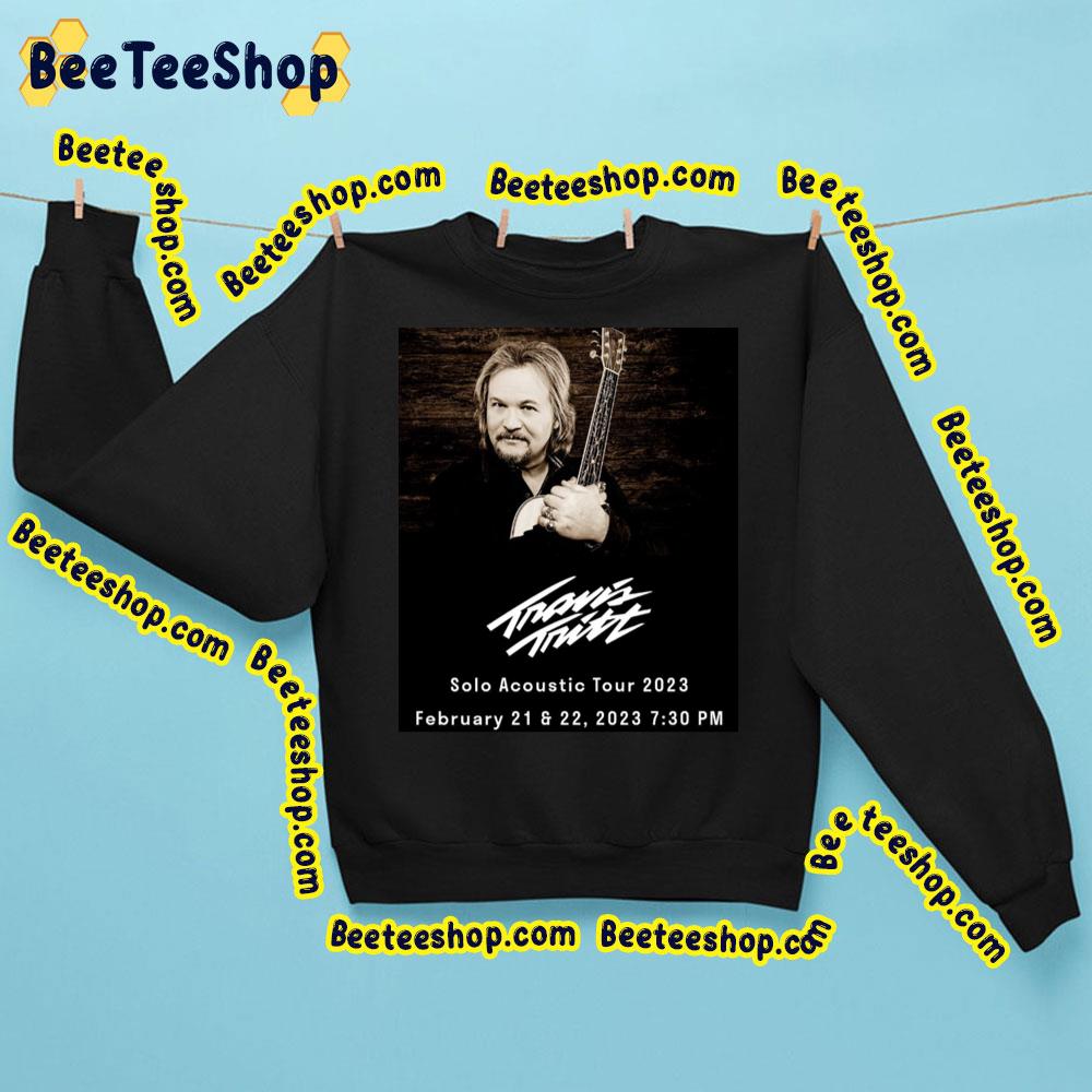 Solo Acoustic Tour 2023 Travis Tritt Trending Unisex Sweatshirt