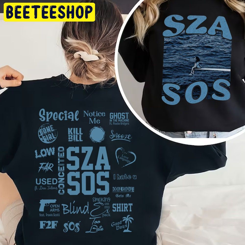 Sos Tracklist Sza Double Side Trending Unisex Sweatshirt