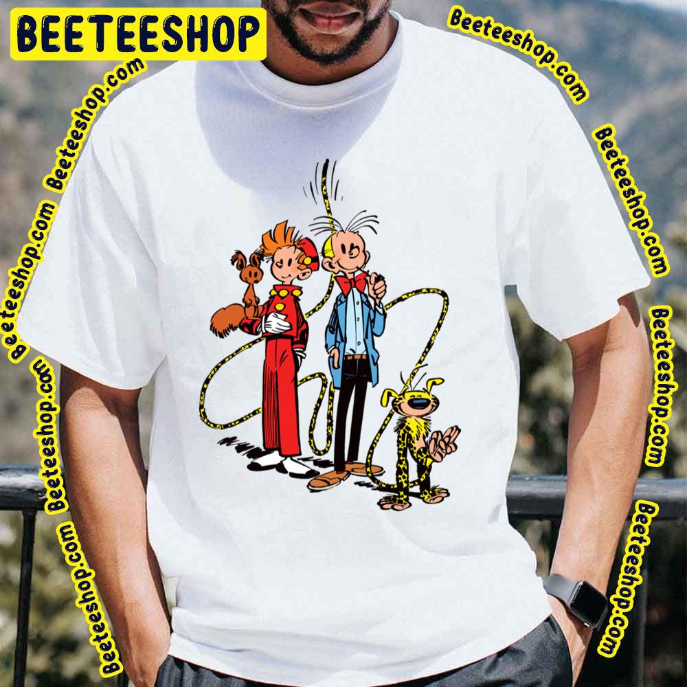 Spirou And Marsupilami Trending Unisex T-Shirt