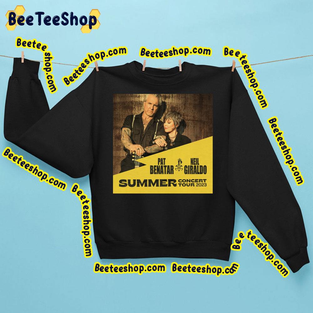 Summer Concert Tour 2023 Pat Benatar Neil Giraldo Trending Unisex Sweatshirt