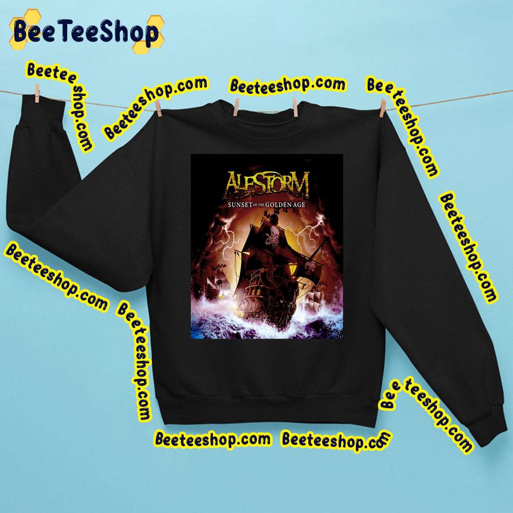 Sunset On The Golden Age Alestorm Trending Unisex Shirt