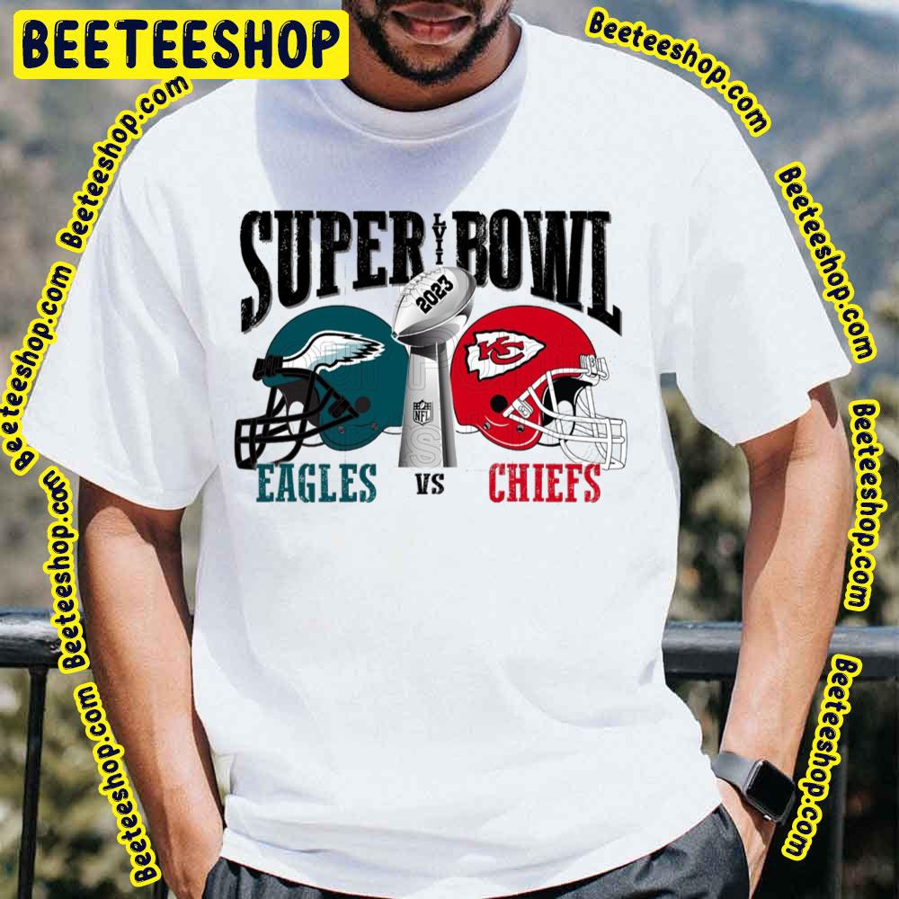 Super Bowl 2023 Eagles Vs Chiefs Holidays Football Trending Unisex Shirt