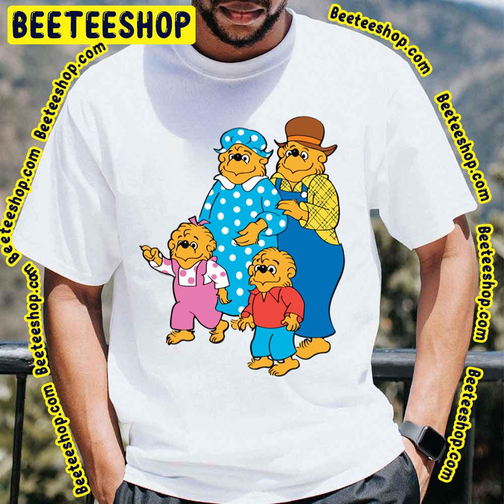 The Berenstain Bears Family Trending Unisex T-Shirt