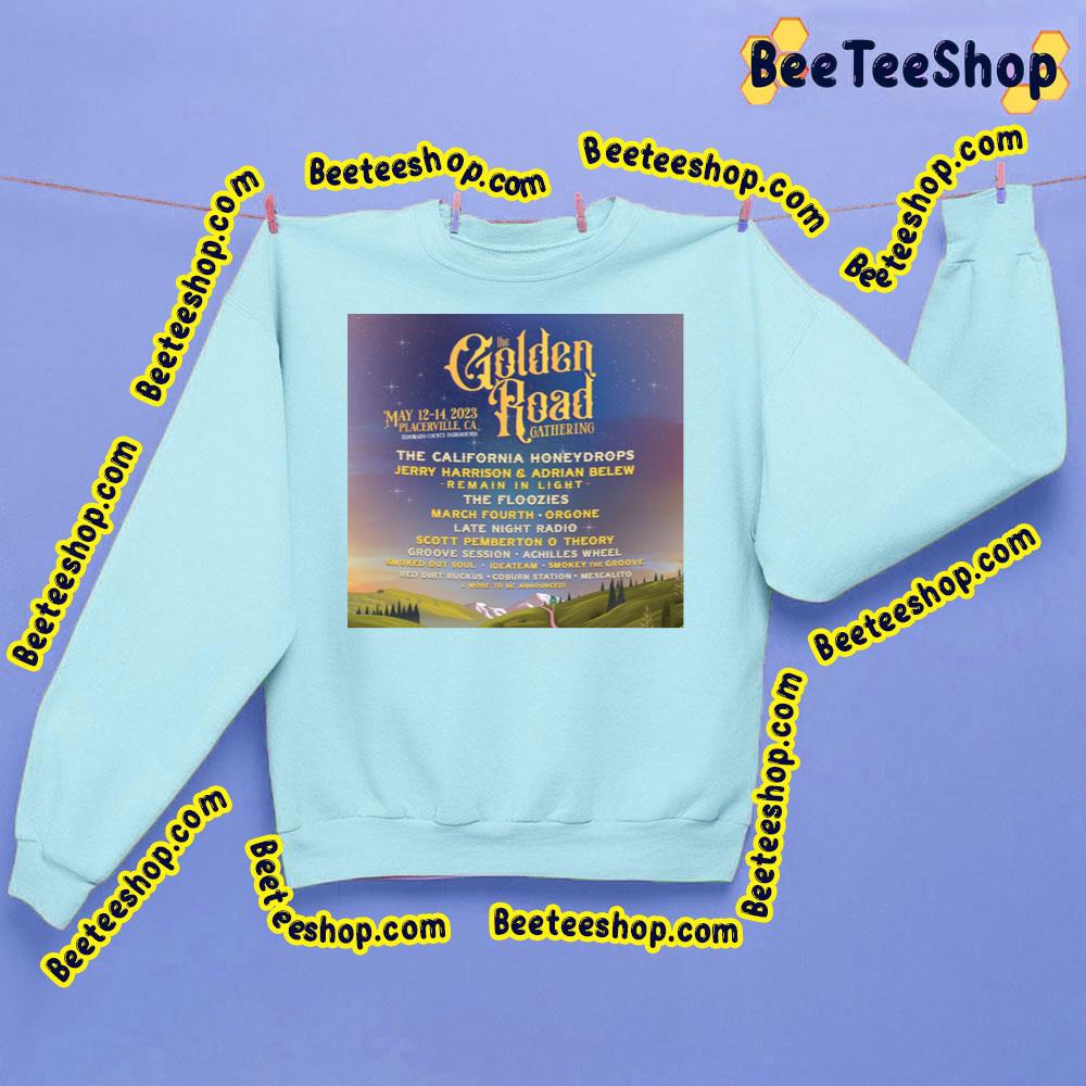 The Golden Road Gathering 2023 Trending Unisex Shirt