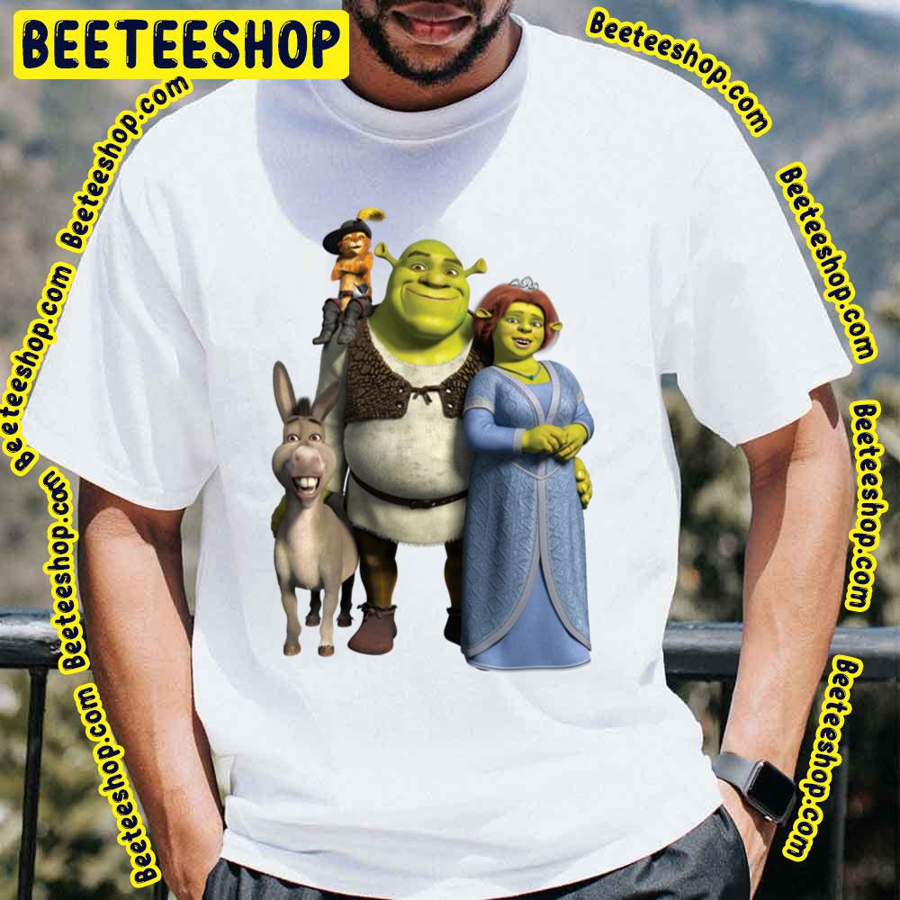 The Shrek Family Trending Unisex T-Shirt