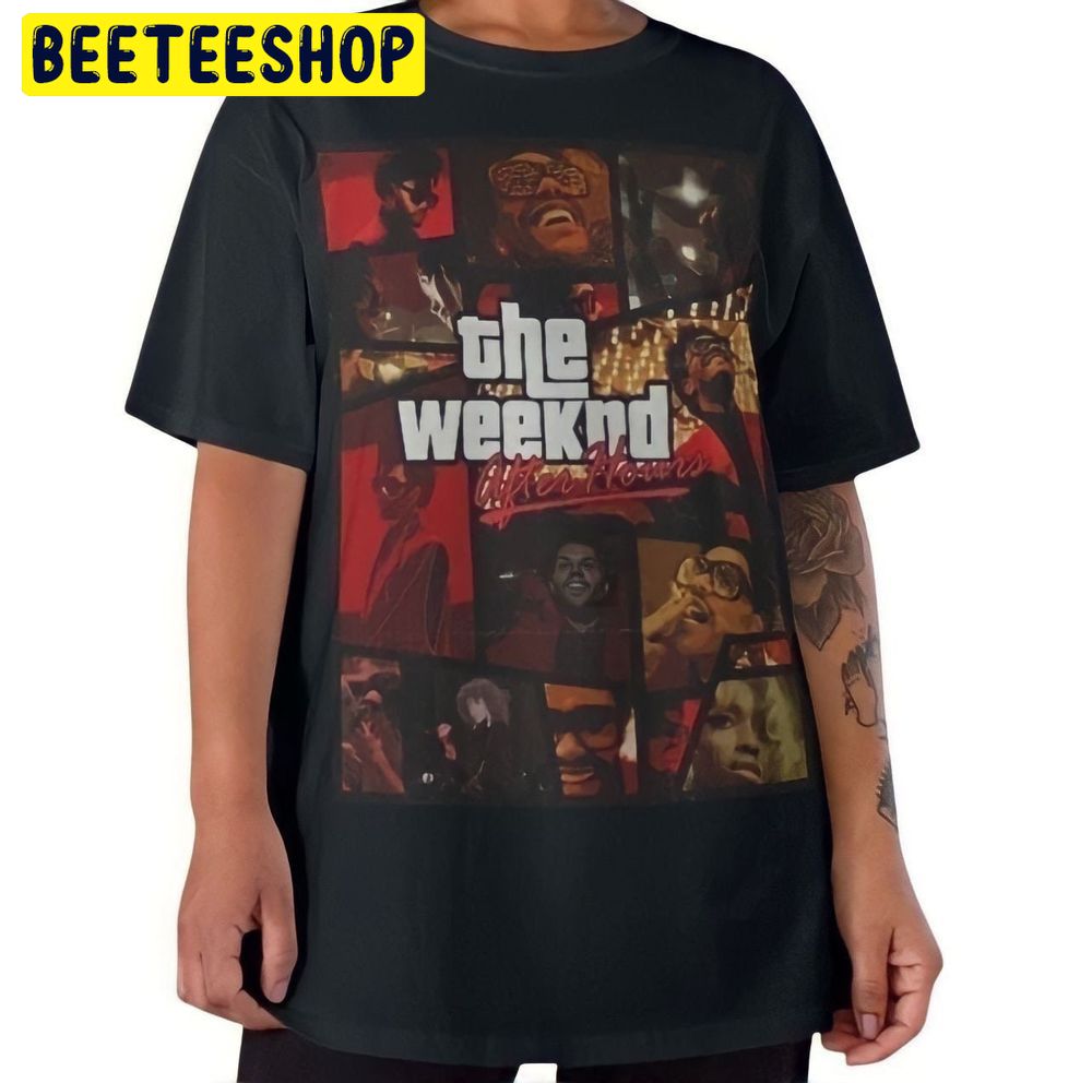 The Weeknd Concert Dawn Fm Tour Trending Unisex Shirt