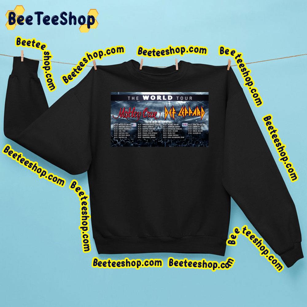 The World Tour Def Leppard 2023 Trending Unisex Sweatshirt