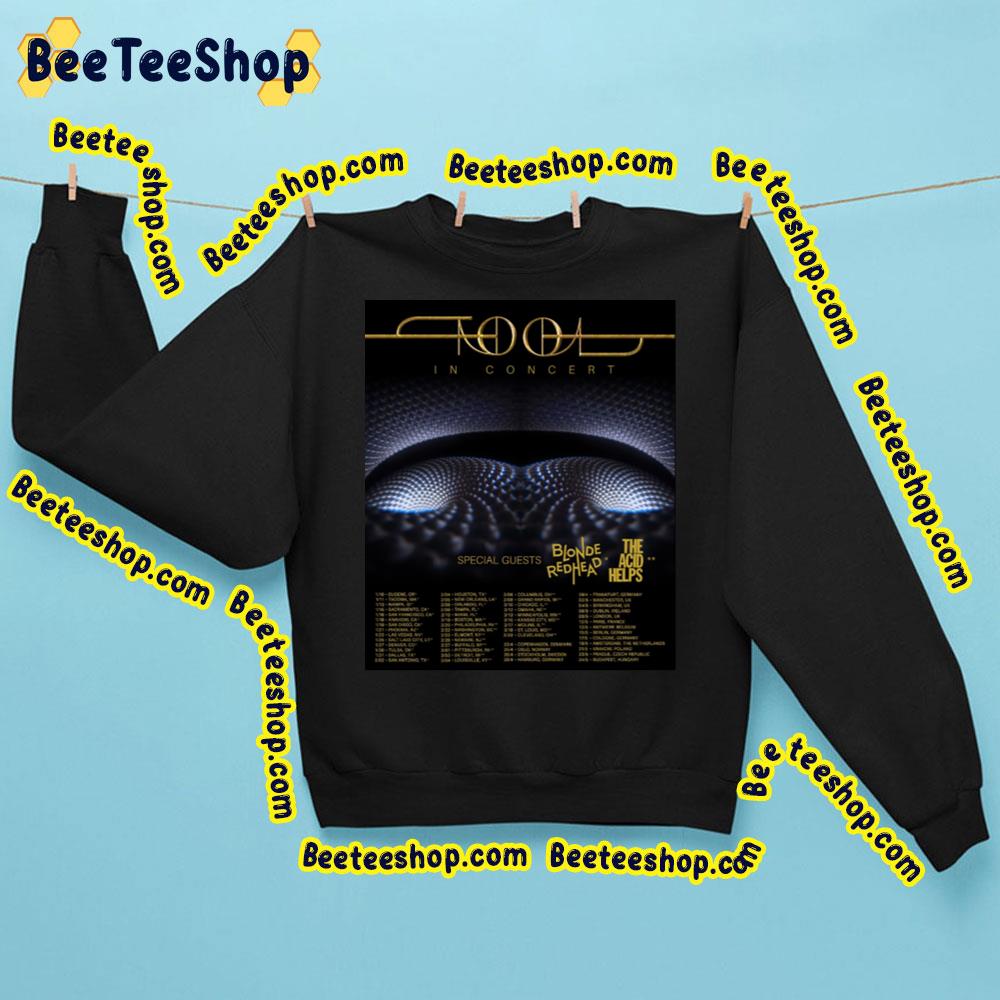 Tool In Concert Tour Dates Trending Unisex Sweatshirt