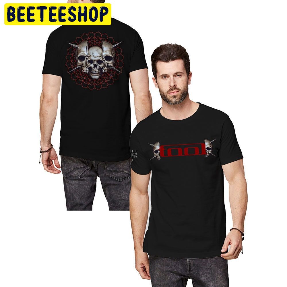 Tool Skull Spikes Double Side Trending Unisex T-Shirt