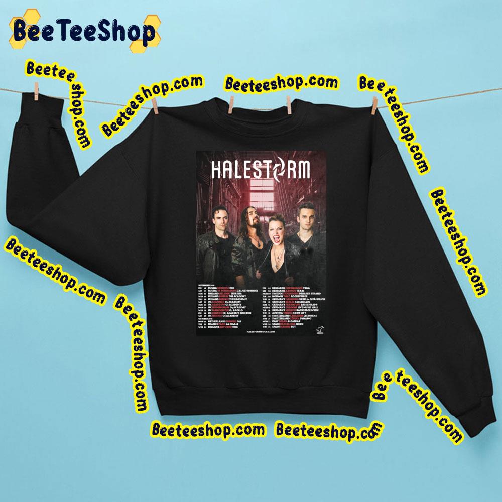 Tour 2018 Halestorm Trending Unisex Sweatshirt