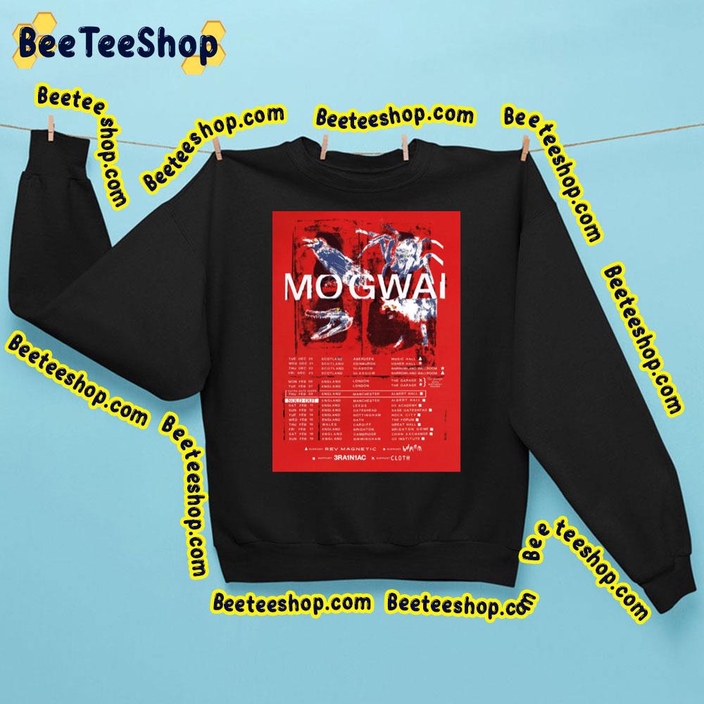 Tour Dates Mogwai 2023 Trending Unisex Sweatshirt