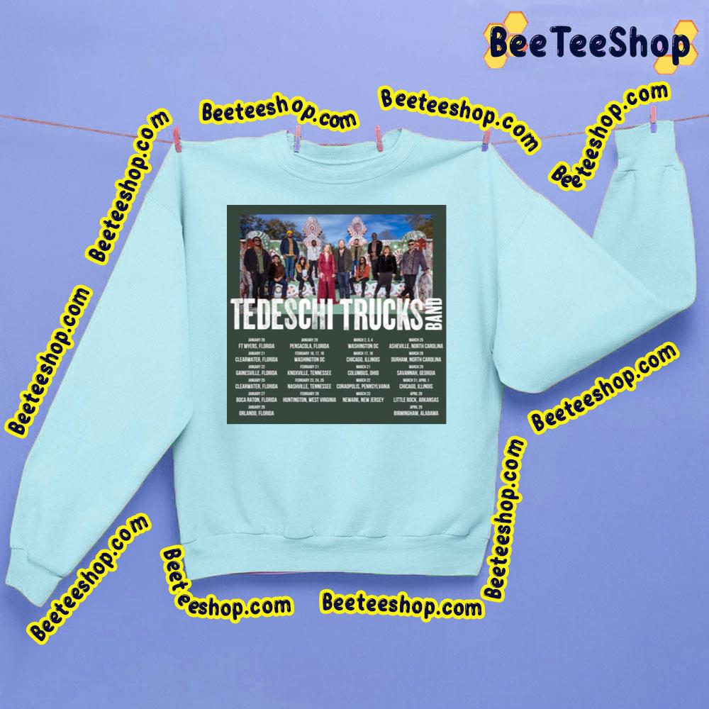 Shirts, Tedeschi Trucks Band Unisex Super Soft Concert Tee Vg Condition  Size Medium