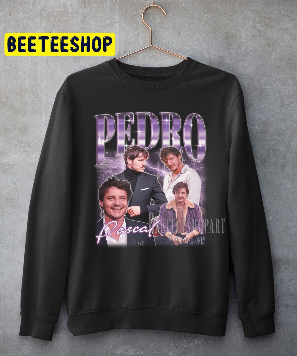 Vintage Design Pedro Pascal Trending Unisex Sweatshirt