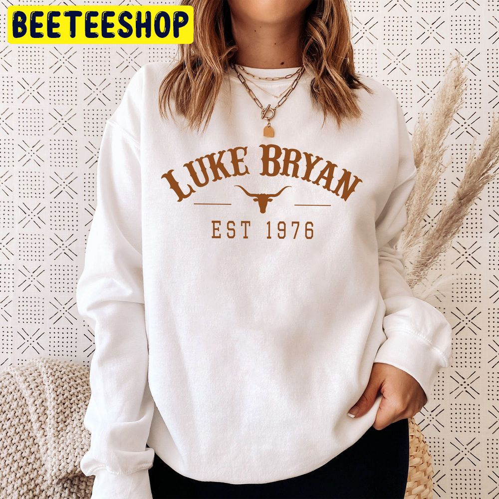 Vintage Luke Bryan Est 1976 Trending Unisex Shirt