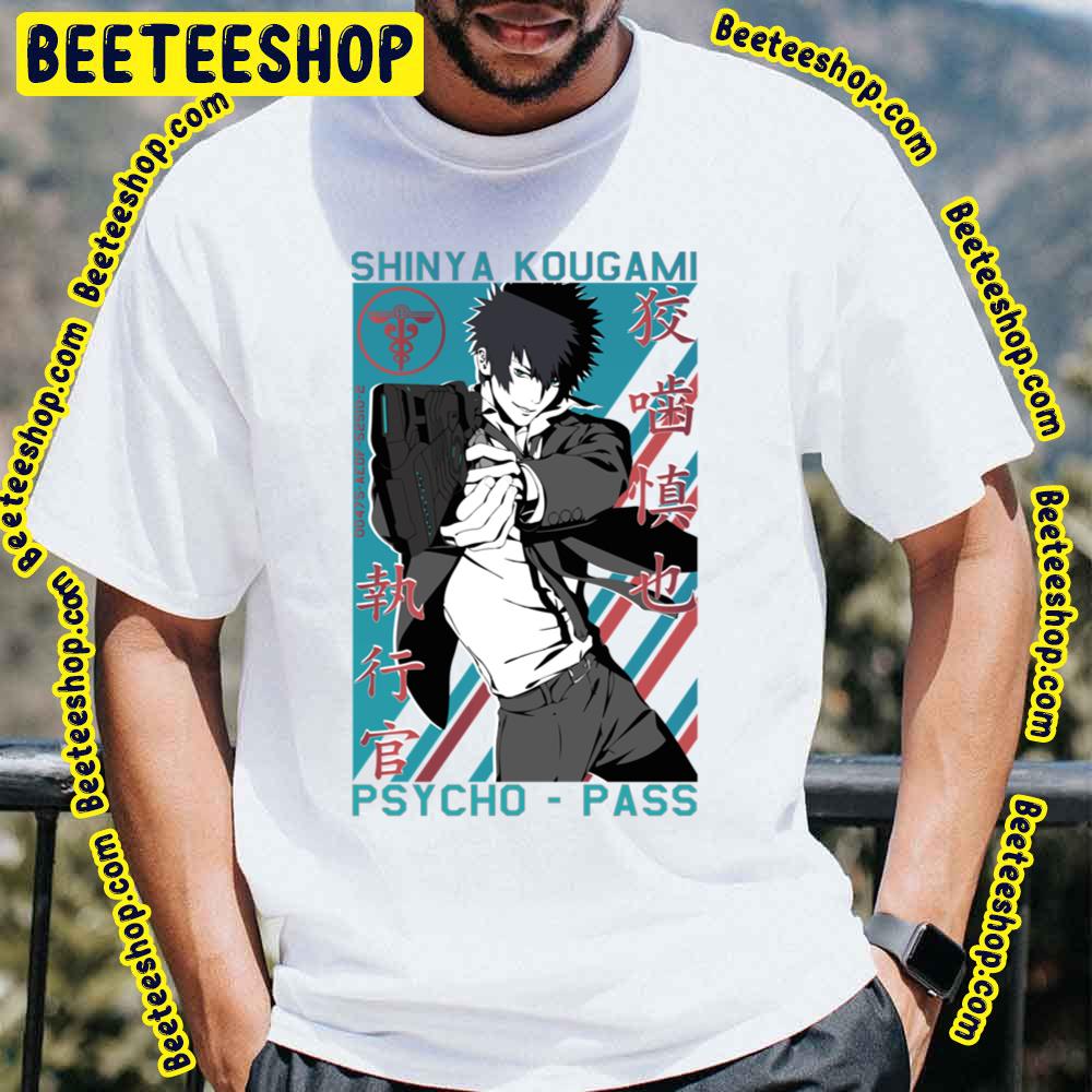 Vintage Shinya Kougami Psychopass Trending Unisex T-Shirt