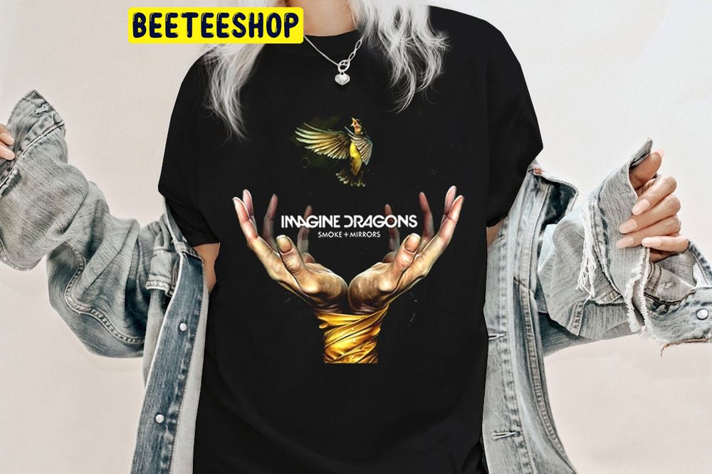 Vintage Smoke + Mirrors – Imagine Dragons World Tour 2023t Trending Unisex Shirt