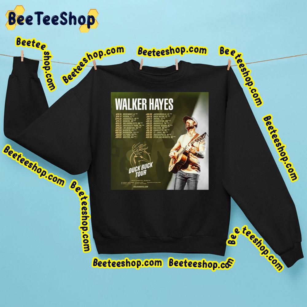 Walker Hayes’ Duck Buck Tour 2023 Trending Unisex Sweatshirt