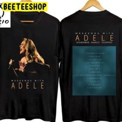 Weekends With Adele Concert Tour 2022-2023 Double Side Trending Unisex T-Shirt