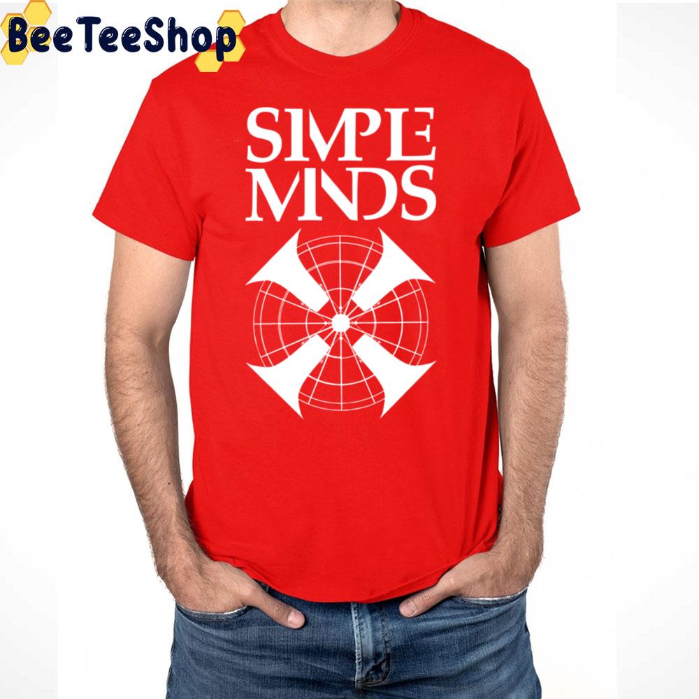 White Art Simple Minds Band Trending Unisex Shirt