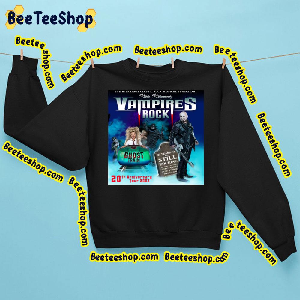 20 Years On And Still Rocking Vampires Rock Tour 2023 Trending Unisex Sweatshirt