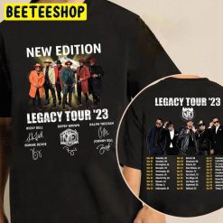 2023 Tour Dates New Edition Legacy Double Side Trending Unisex T-Shirt