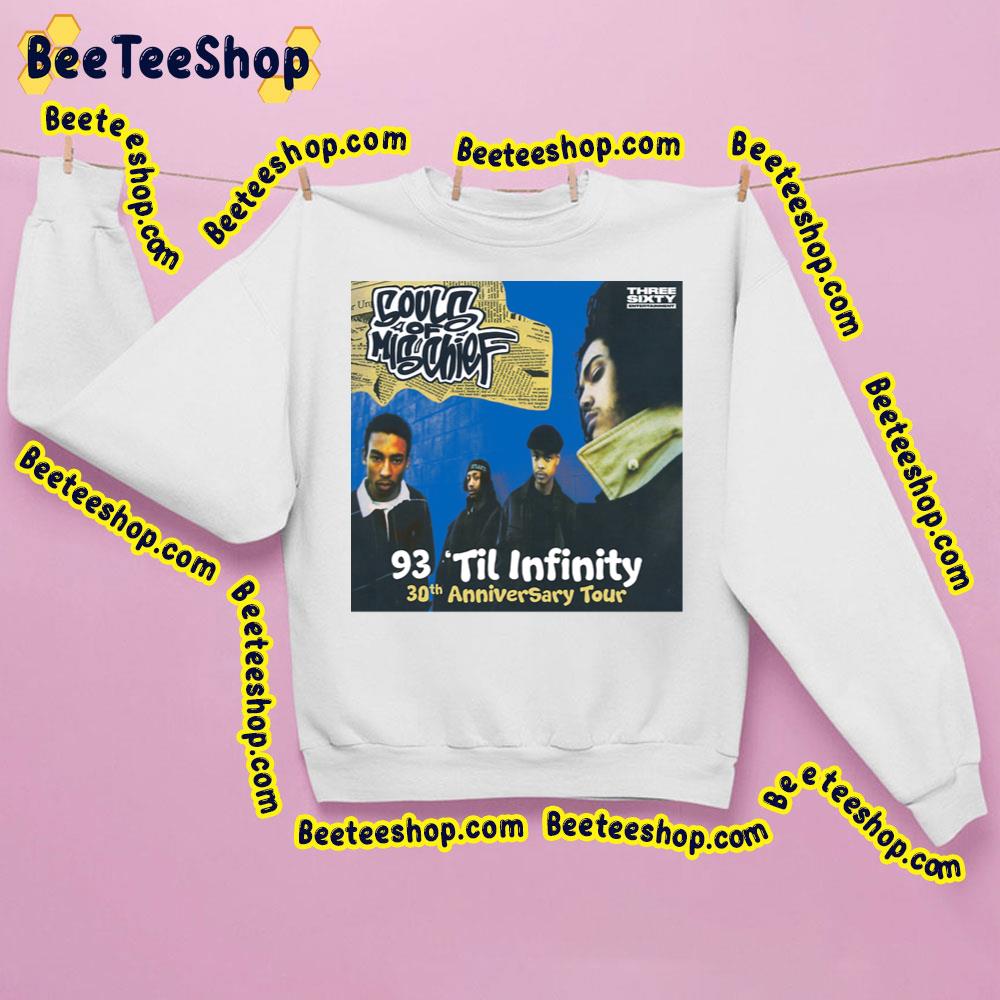 93 Til Infinity 30th Anniversary Tour 2023 Trending Unisex Sweatshirt