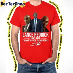 Rip Lance Reddick 1962 2023 Thank You For The Memories red red