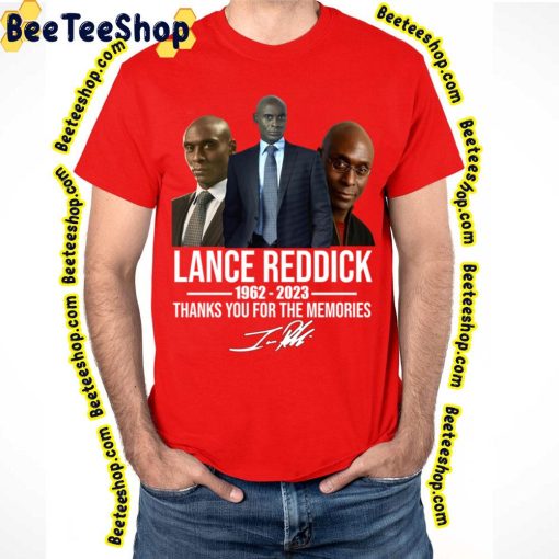 Rip Lance Reddick 1962-2023 Thank You For The Memories Trending Unisex T-Shirt