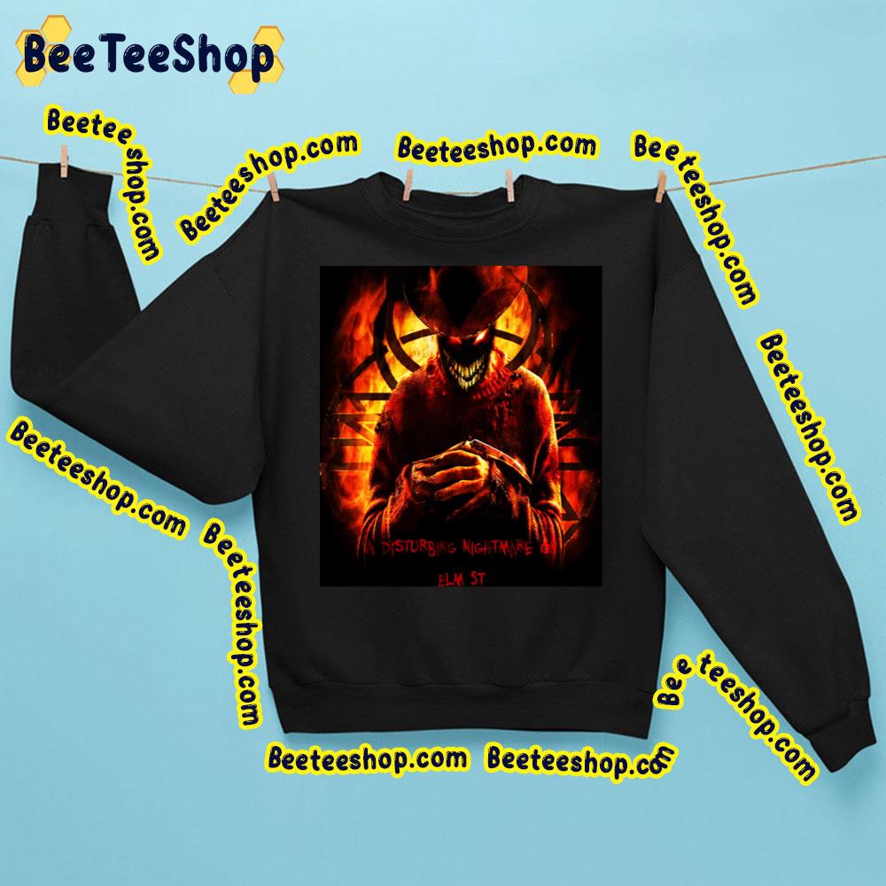 A Disturbing Nightmare On Elm St Disturbed Trending Unisex Sweatshirt