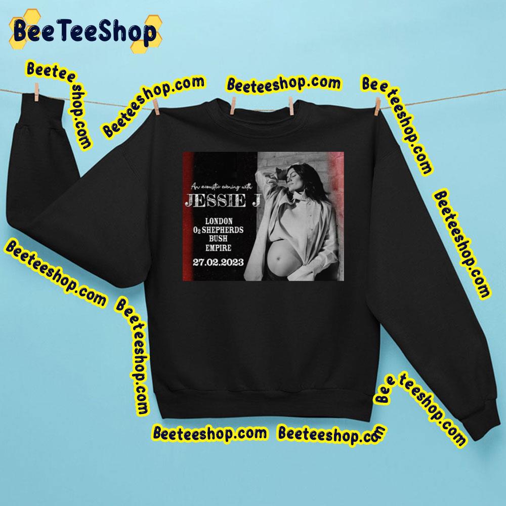 An Acoustic Evening With Jessie J 2023 Trending Unisex Sweatshirt