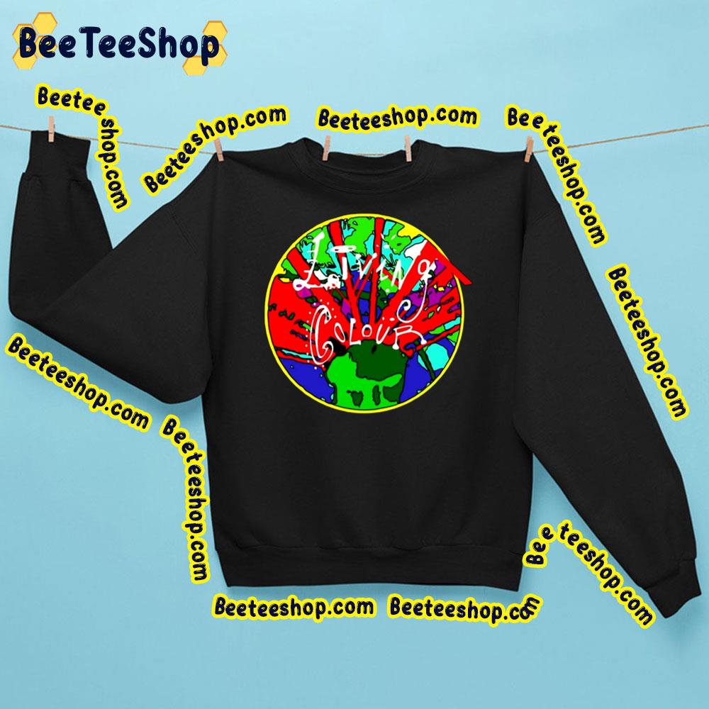 Best Selling Art Living Colour Tour Band Rock Logo Music Graphic Trending Unisex Sweatshirt