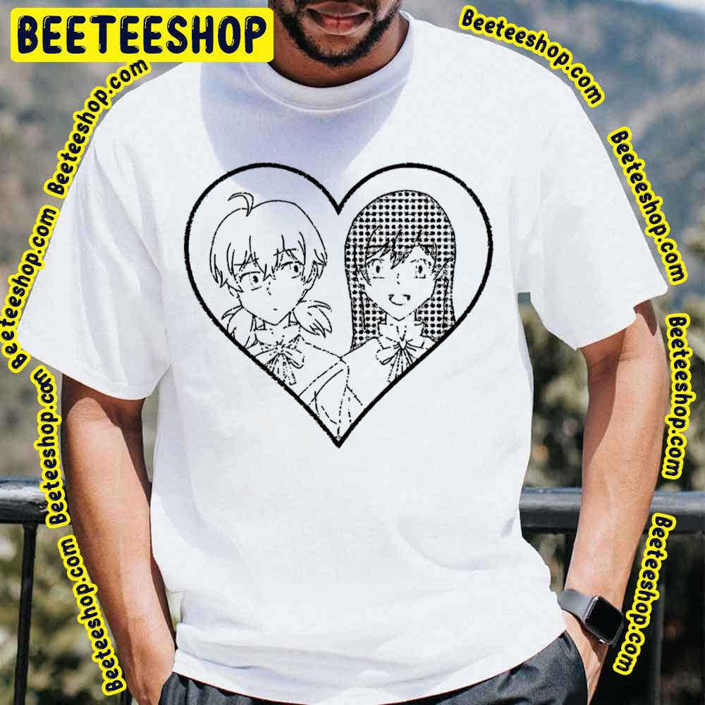 Black Heart Line Bloom Into You Trending Unisex T-Shirt