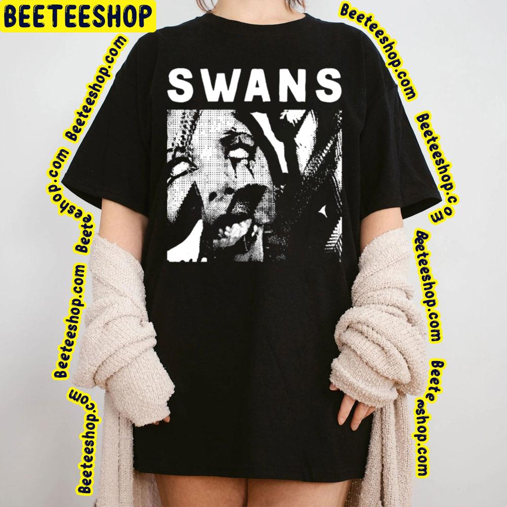 Black White Art Swans Trending Unisex T-Shirt