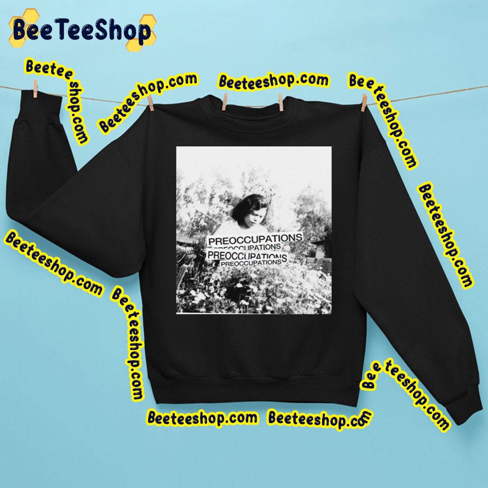 Black White Vintage Preoccupations Trending Unisex Sweatshirt