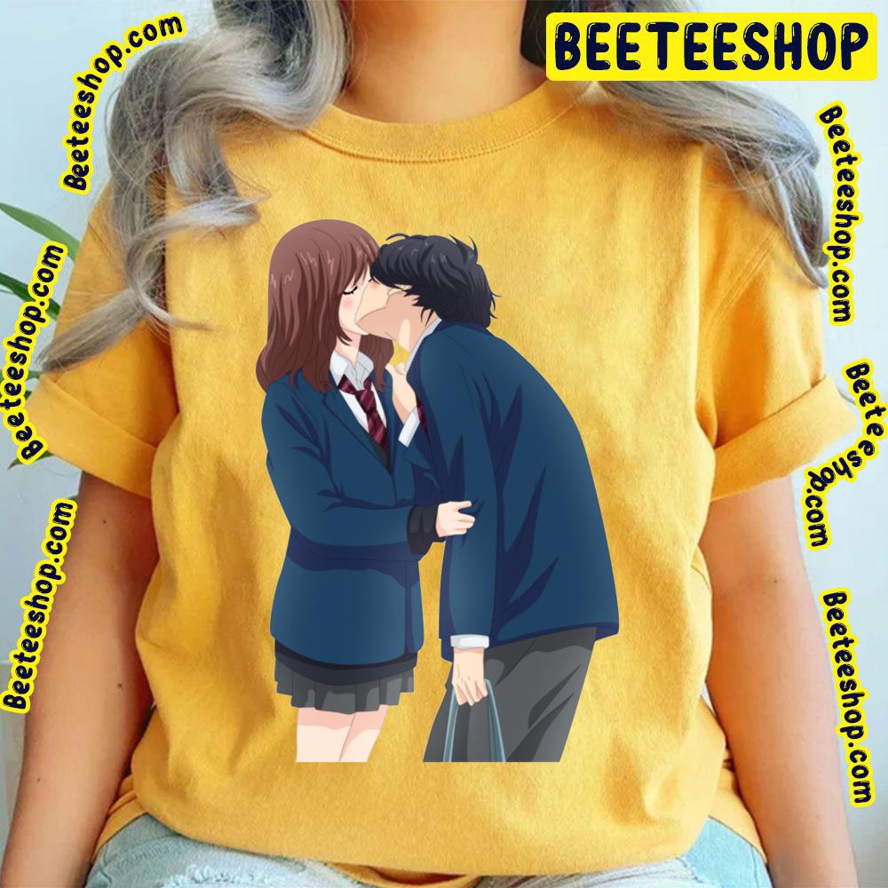 Ao Haru Ride Japanese Manga Couple Romantic Anime Cute Futaba Kou Blue  Spring Ride Hoodie Oversized Men Sweatshirt Sweater - Hoodies & Sweatshirts  - AliExpress