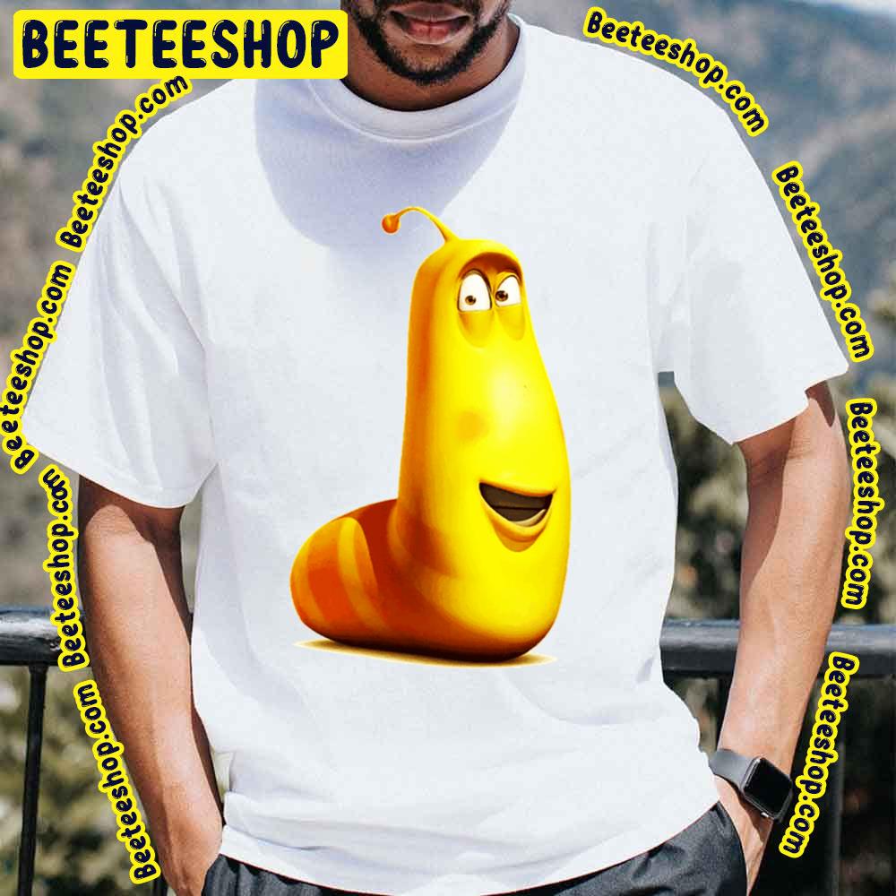 Butterfly Larva Yellow Larva Tuba Cartoon Trending Unisex T-Shirt