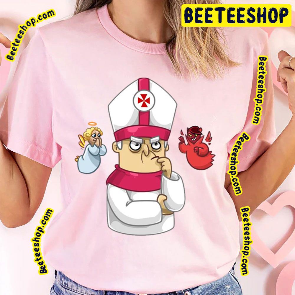 Cartoon Art Pope Benedict Xvi Trending Unisex T-Shirt
