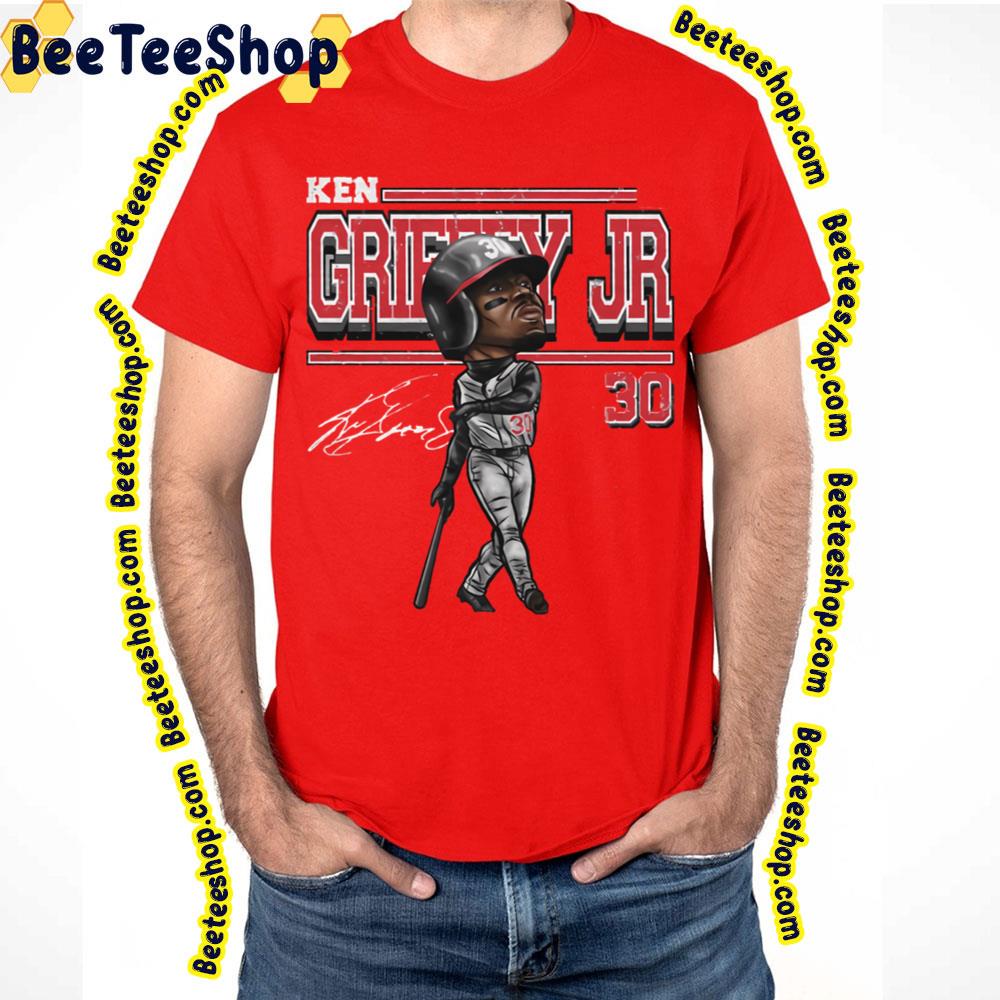 Cartoon Ken Griffey Jr Baseball Trending Unisex T-Shirt