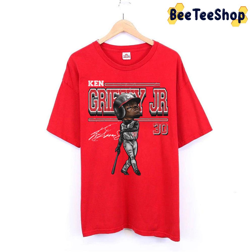 Cartoon Ken Griffey Jr Baseball Trending Unisex T-Shirt - Beeteeshop