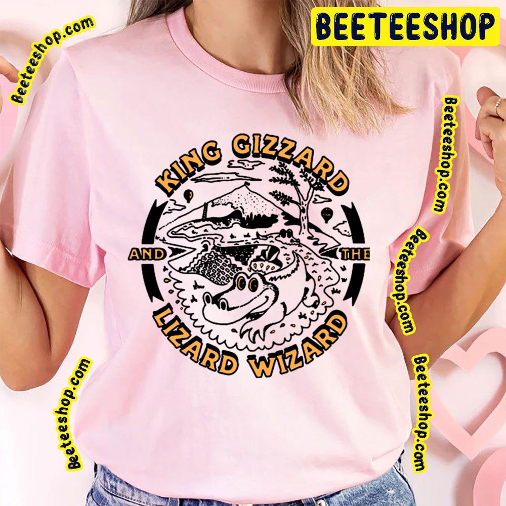 Cartoon Music Band King Gizzard And The Lizard Wizard Trending Unisex T-Shirt