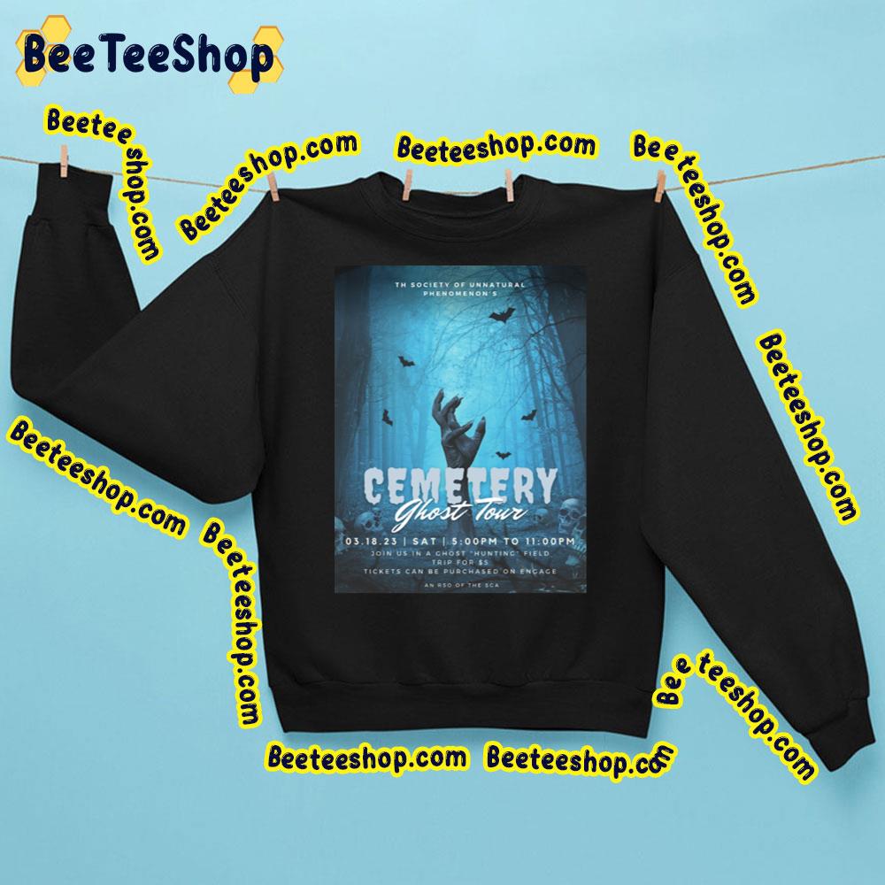 Cemetery Ghost Tour 2023 Trending Unisex Sweatshirt