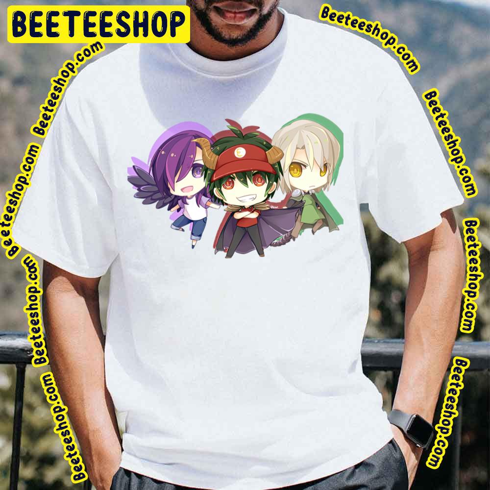 Chibi Characters The Devil Is A Part-Timer! Trending Unisex T-Shirt