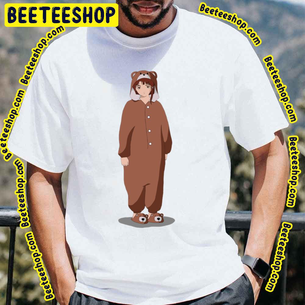 Cute Bear Serial Experiments Lain Trending Unisex T-Shirt