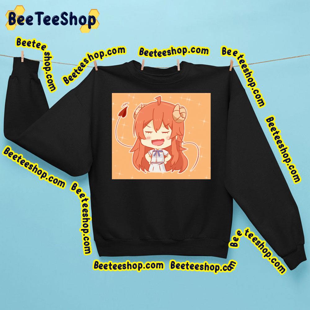 Cute Chibi Machikado Mazoku The Demon Girl Next Door Trending Unisex Sweatshirt