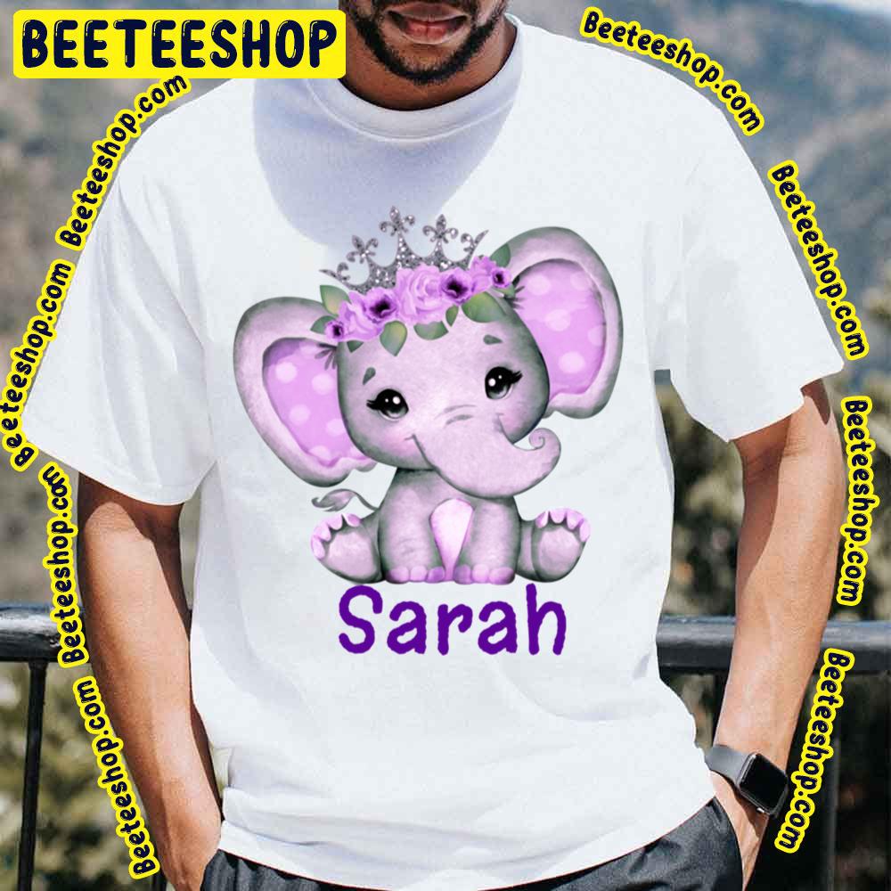 Cute Elephant Sarah Trending Unisex T-Shirt