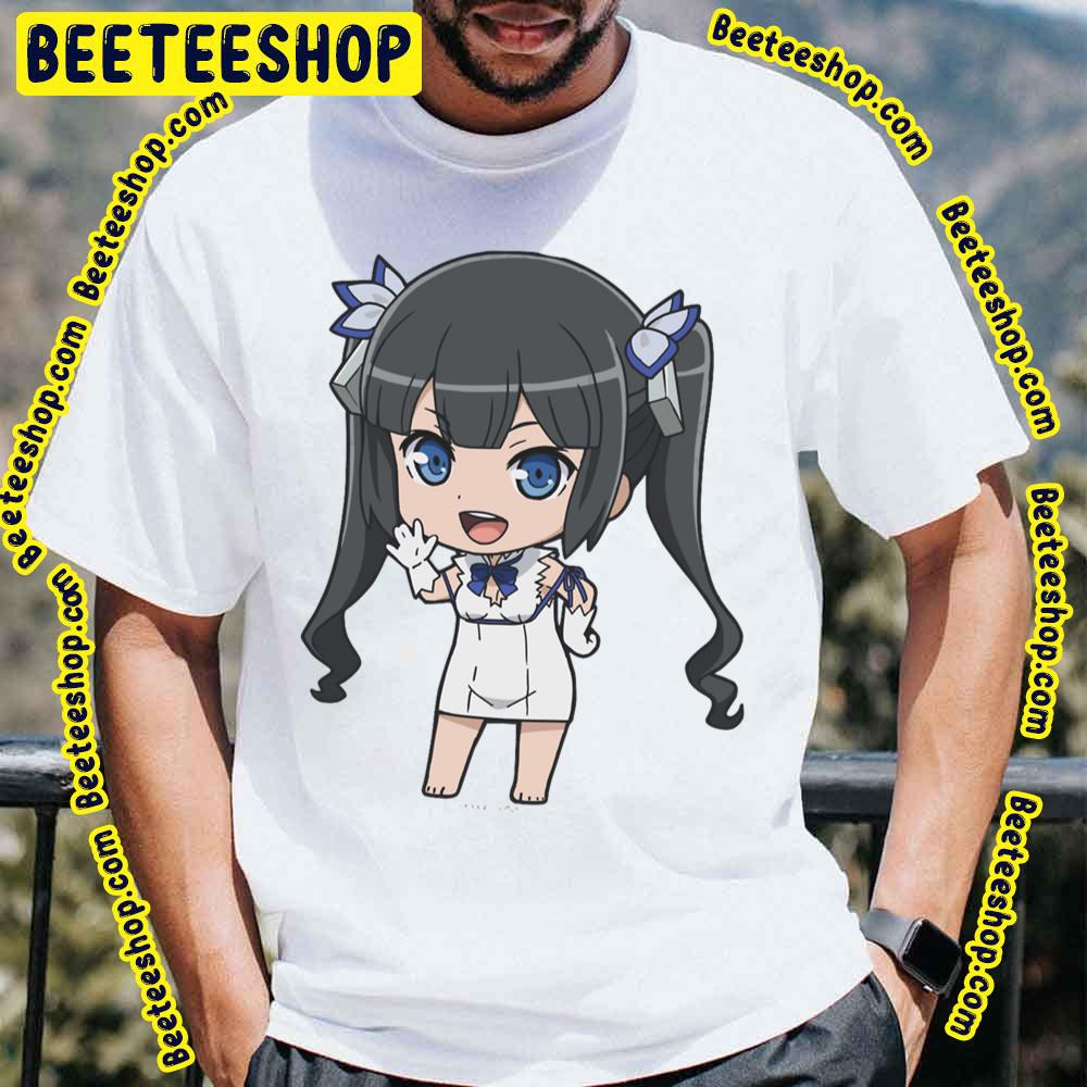 Cute Hestia Goddess Chibi Danmachi Trending Unisex T-Shirt