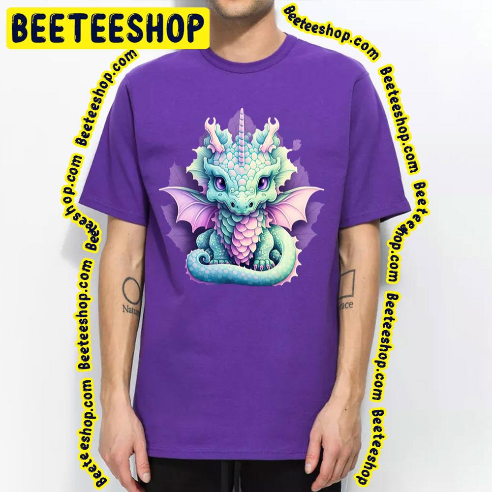 Cute Pastel Dragon Trending Unisex T-Shirt