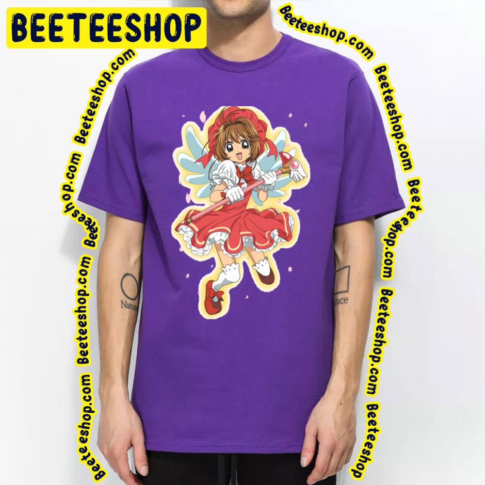 Cute Red Dress Card Captor Sakura Trending Unisex T-Shirt